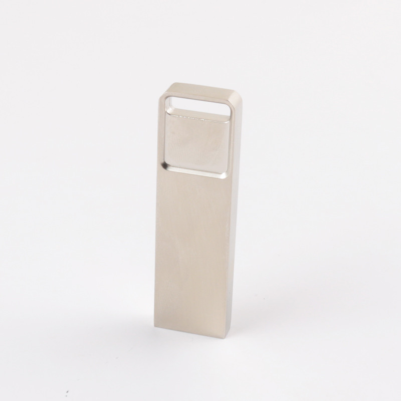 Laser Logo Metal USB Flash Drive with Password Set Up and Customized Dome Logo