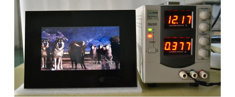 7 Inch Retail LCD Screens LCD Media Player With Motion Sensor