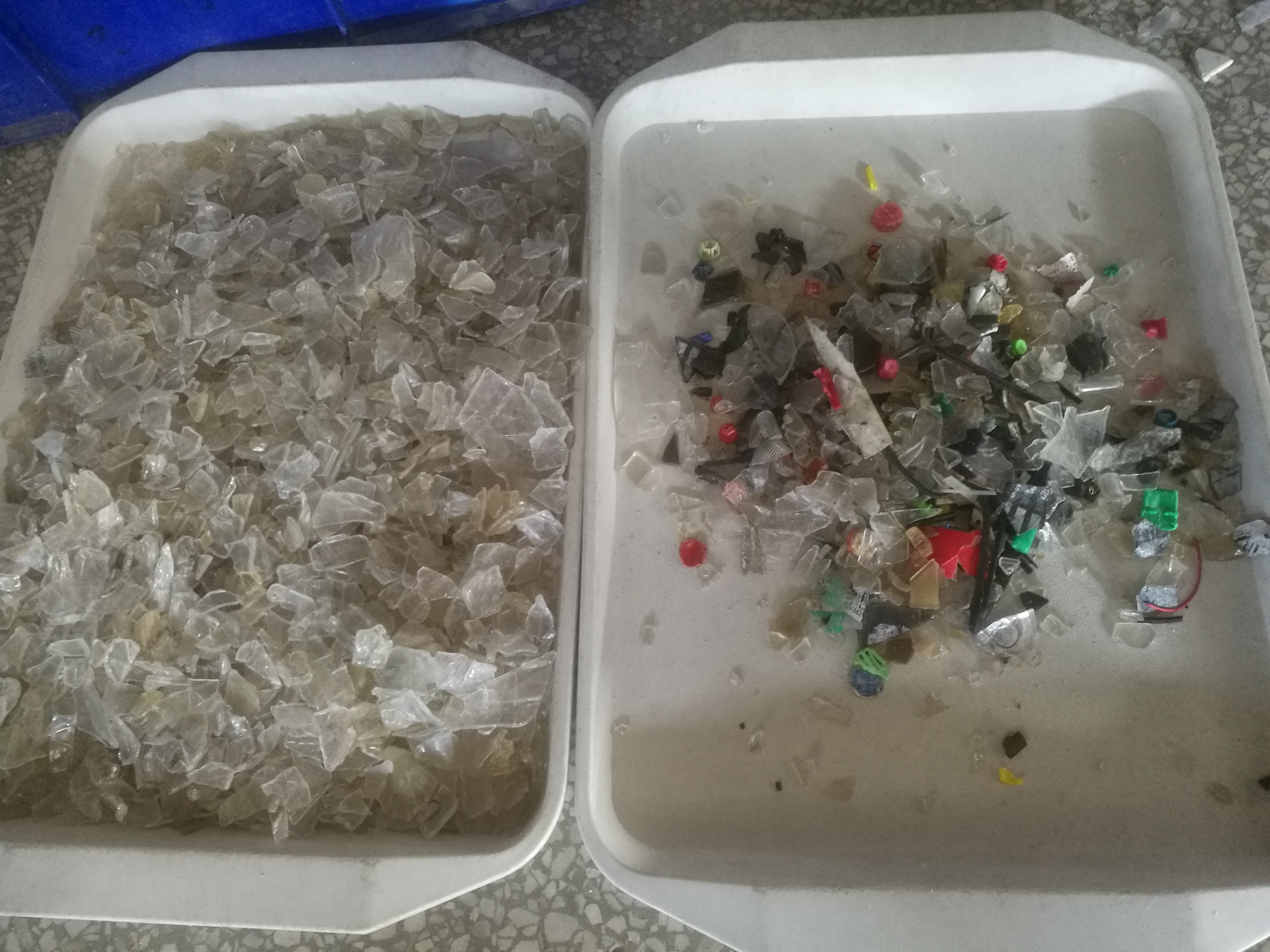 7 Chute 448 Channels Best PP Pet PVC PS Granule Color Sorting Machine For Plastic Recycling Line