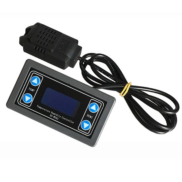 XY-WTH1 DC 6-30V Digital display Constant Temperature humidity Controller Dual Output thermostat With Sensor For AC 220V