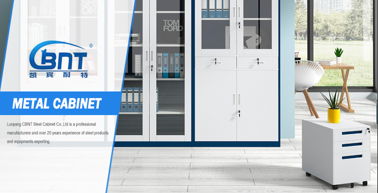 Metal Commercial Office 3 drawer storage cabinet
