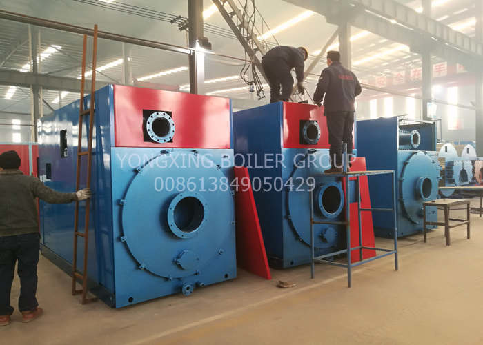 Industrial Fire Tube Boiler And Water Tube Boiler For Laundry 92% Efficiency