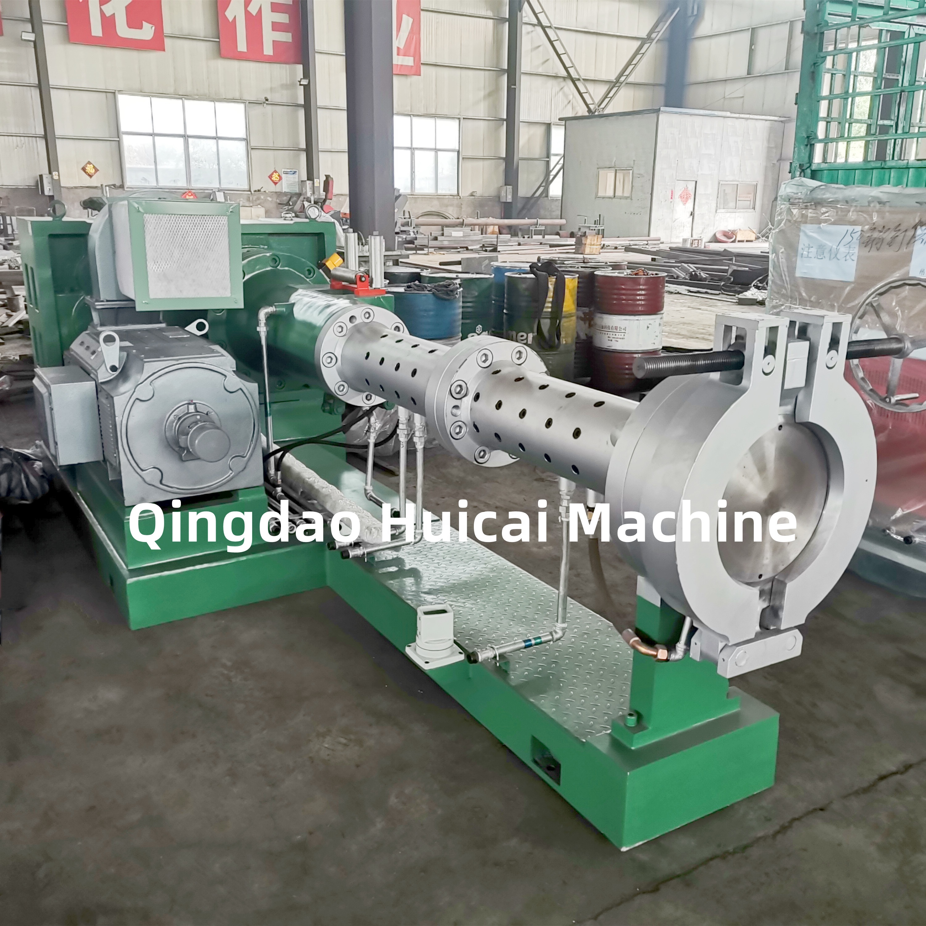 High Capacity 16 L/D Cold Feed Rubber Extruder for 1500 kg/h Needs