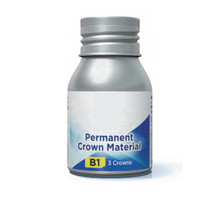 B1 Permanent Crown 3D Printing Materials Restorations 3d Printed Crown Dental Material