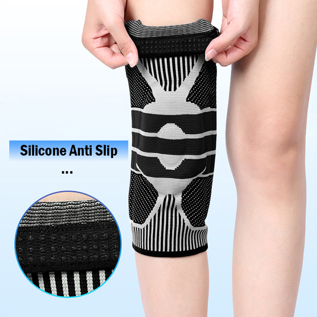 Sports Compression Elastic Knee Support Protective Gear Fitness Elbow Knee Pads
