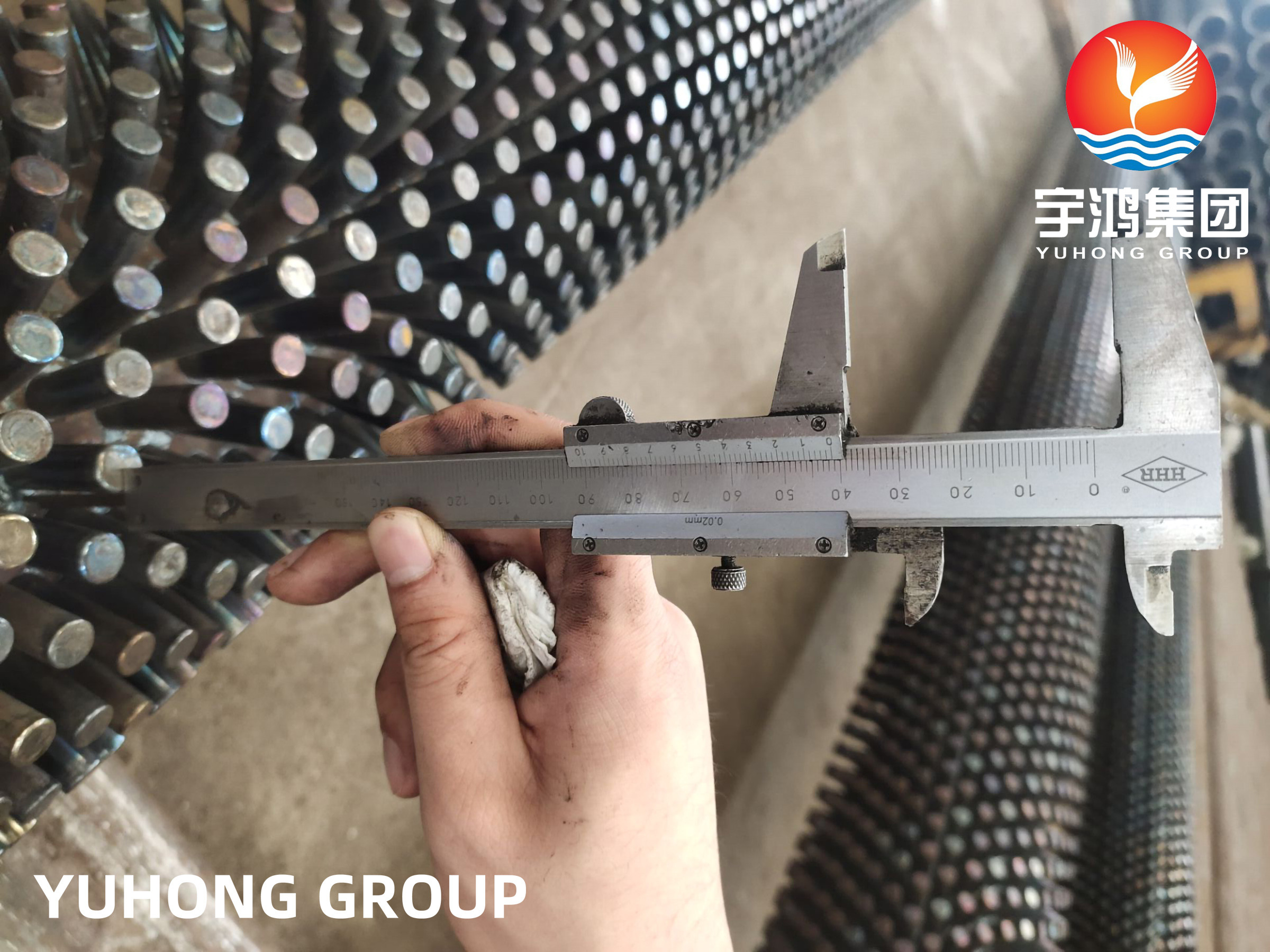 ASTM A312 Studded Heat Exchanger Piping Fin Tube Stud S41000