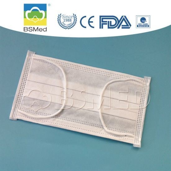 Green / Blue Color Non Woven Cotton 3 Ply Face Mask 5 Years Warranty