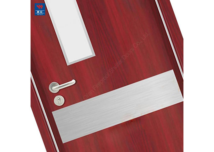 BS EN Eco Friendly Free Paint Wooden Hospital HPL Doors