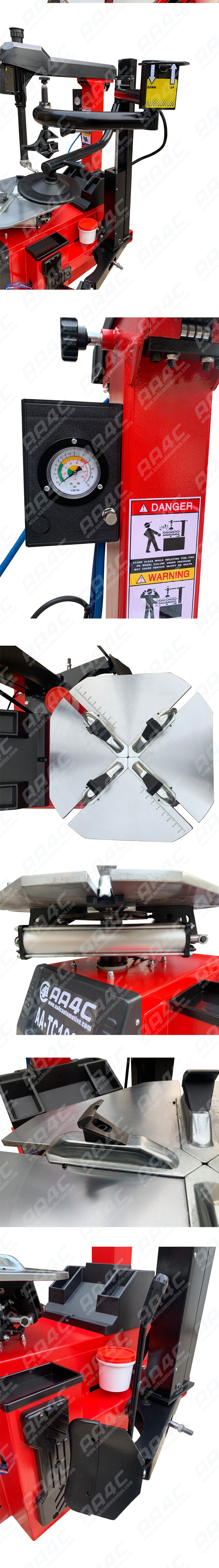 AA4C automatic tire changer with back titling column tyre changing machine tire service machine AA-TC188A