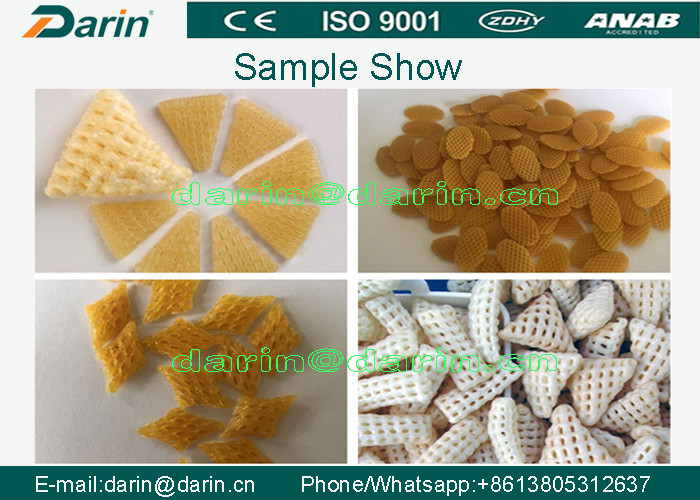 Potato chips 3D Pellet Snack Extruder Machine WITH One year Guarantee