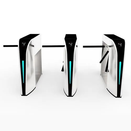 60W Outdoor Stainless Steel RFID Tripod Turnstiles Semi Automatic
