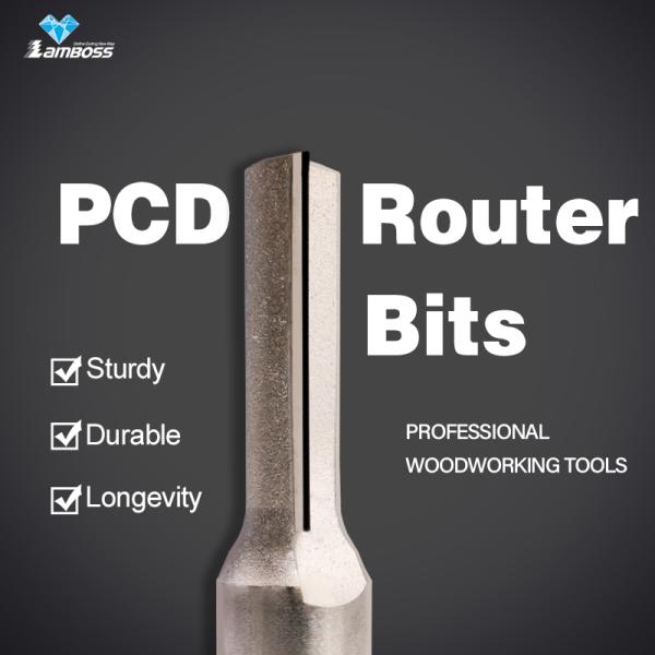 Pcd Cutters Industrial Level Diamond Tip Bit For MDF Chipboard