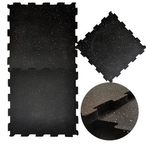 Close-up of rubber flooring texture