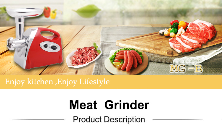 220V 240V Meat Grinder Sausage Maker SUS420 Stainless Steel 300*255*255mm