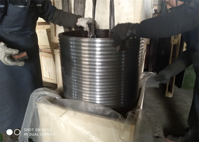 Split Grooved Casings Lebus Sleeve Welded Or Bolted To Winch Drum