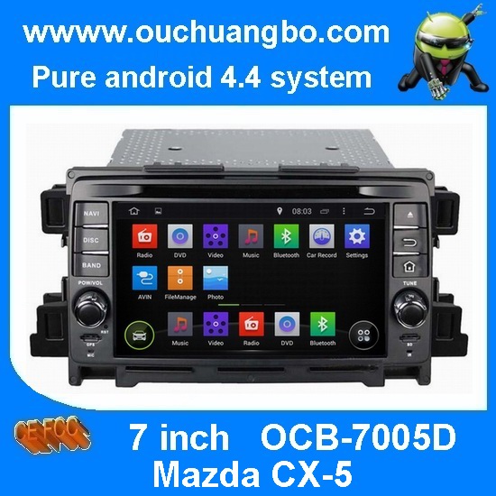 Ouchuangbo In dash GPS Navigation iPod USB Stereo 3G Wifi for Mazda CX-5 Android 4.4 Syste