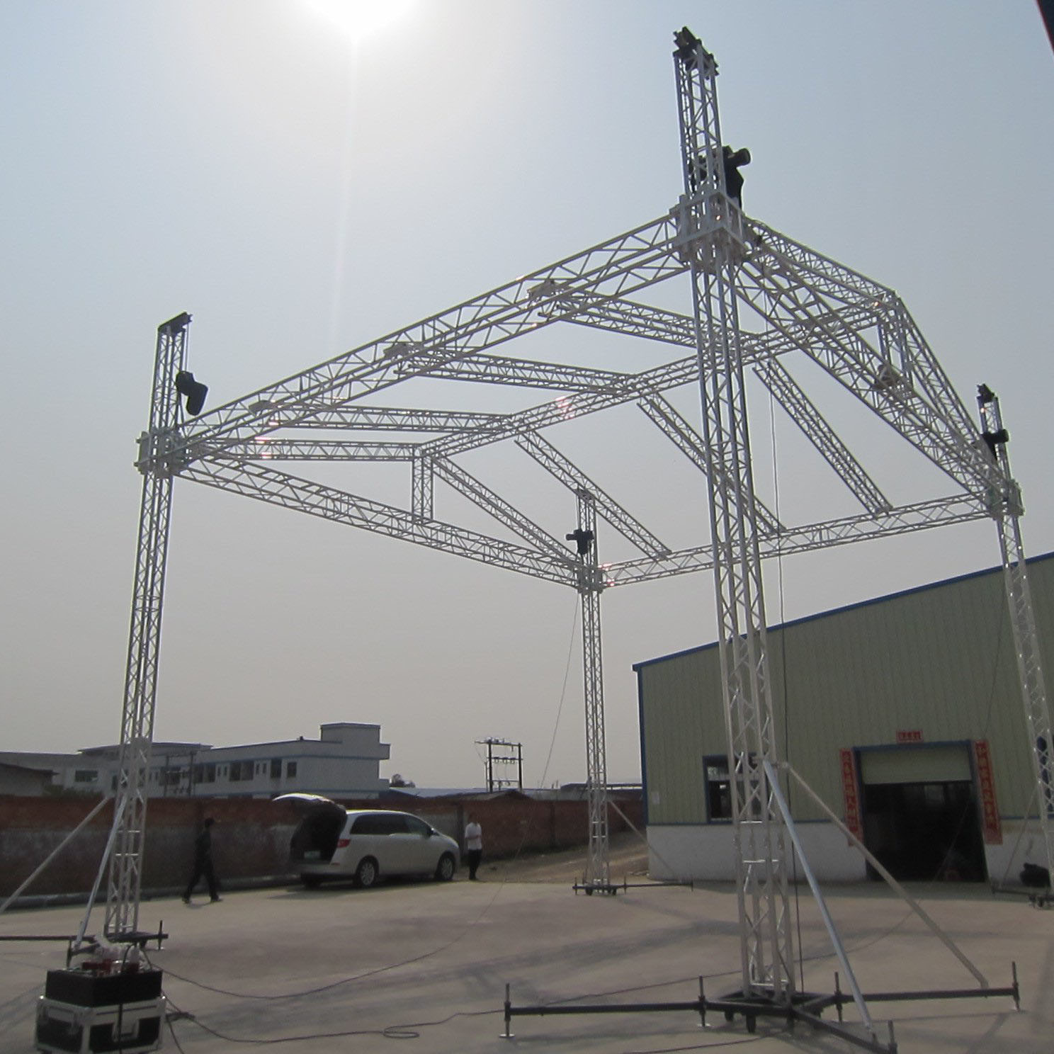 400x400mm Aluminum Lighting Truss System For Truss Display Concerts