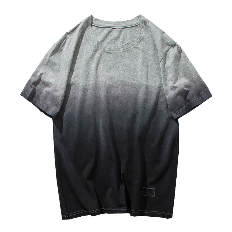Customized fashion short sleeve cotton plain wholesale change color t shirts price