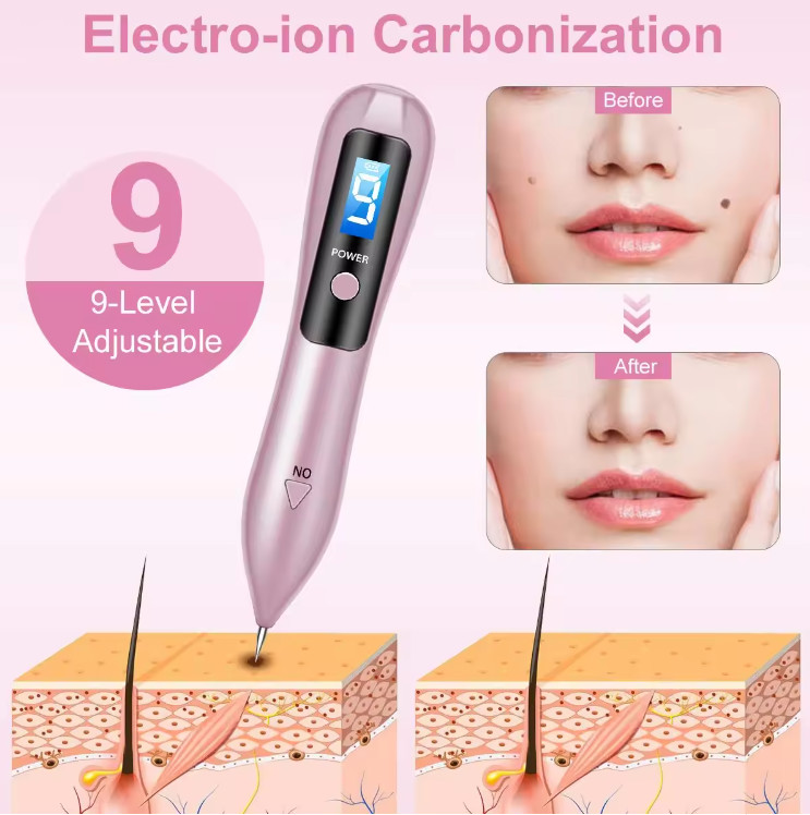 9 Speed Level Mole Removal Face Care Facial Lift Fibroblast Plasma Pen