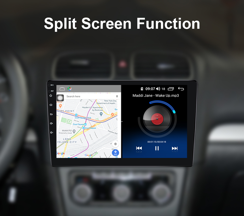 Universal Car Fitment 9 inch Android 10.0 Car Radio with 1G 2G 16G 32G Memory and Wifi