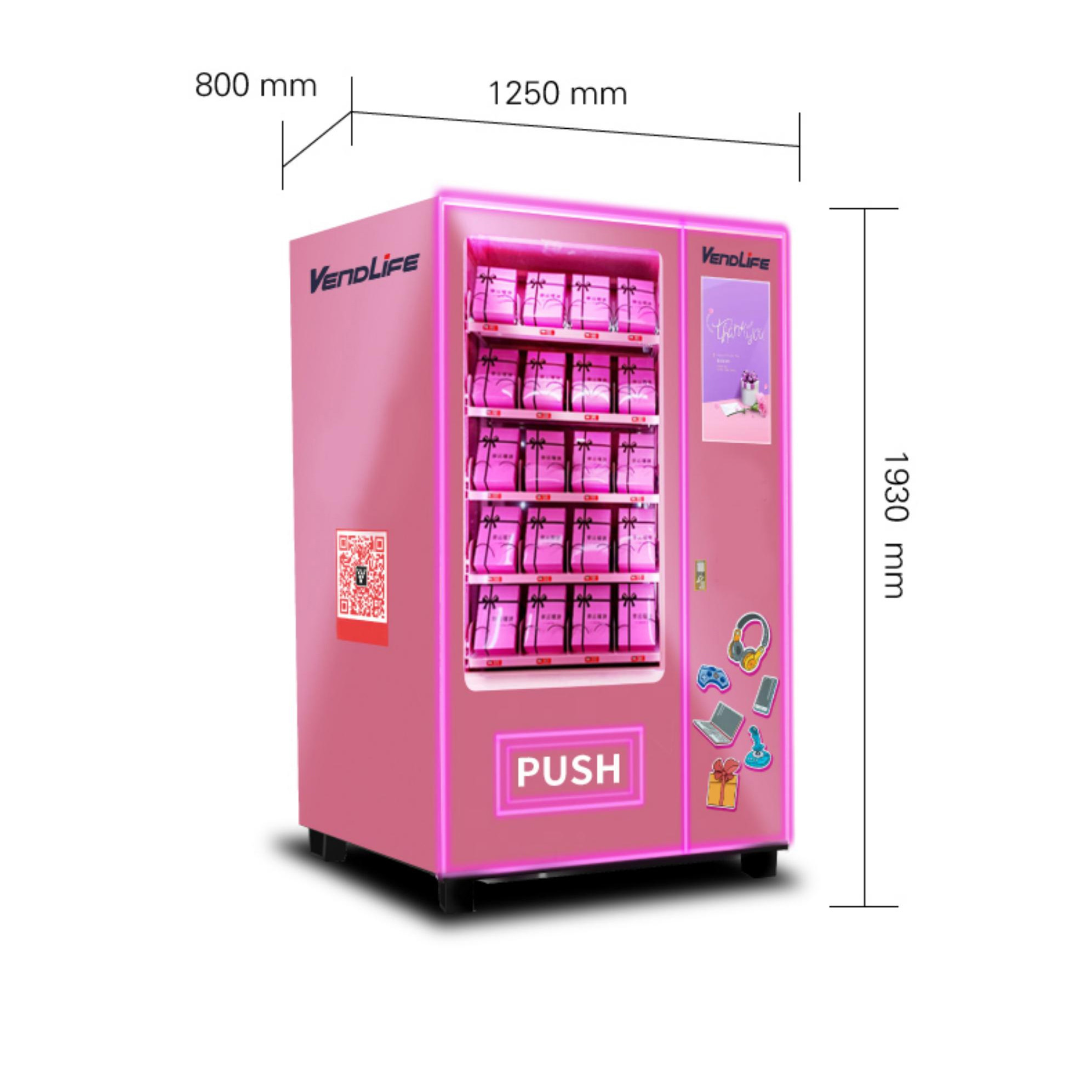 Popular Beauty Retail Items Cosmetics Combo Vending Machine Self Service Small Lash Automatic Hair Eyelash Vending Machi