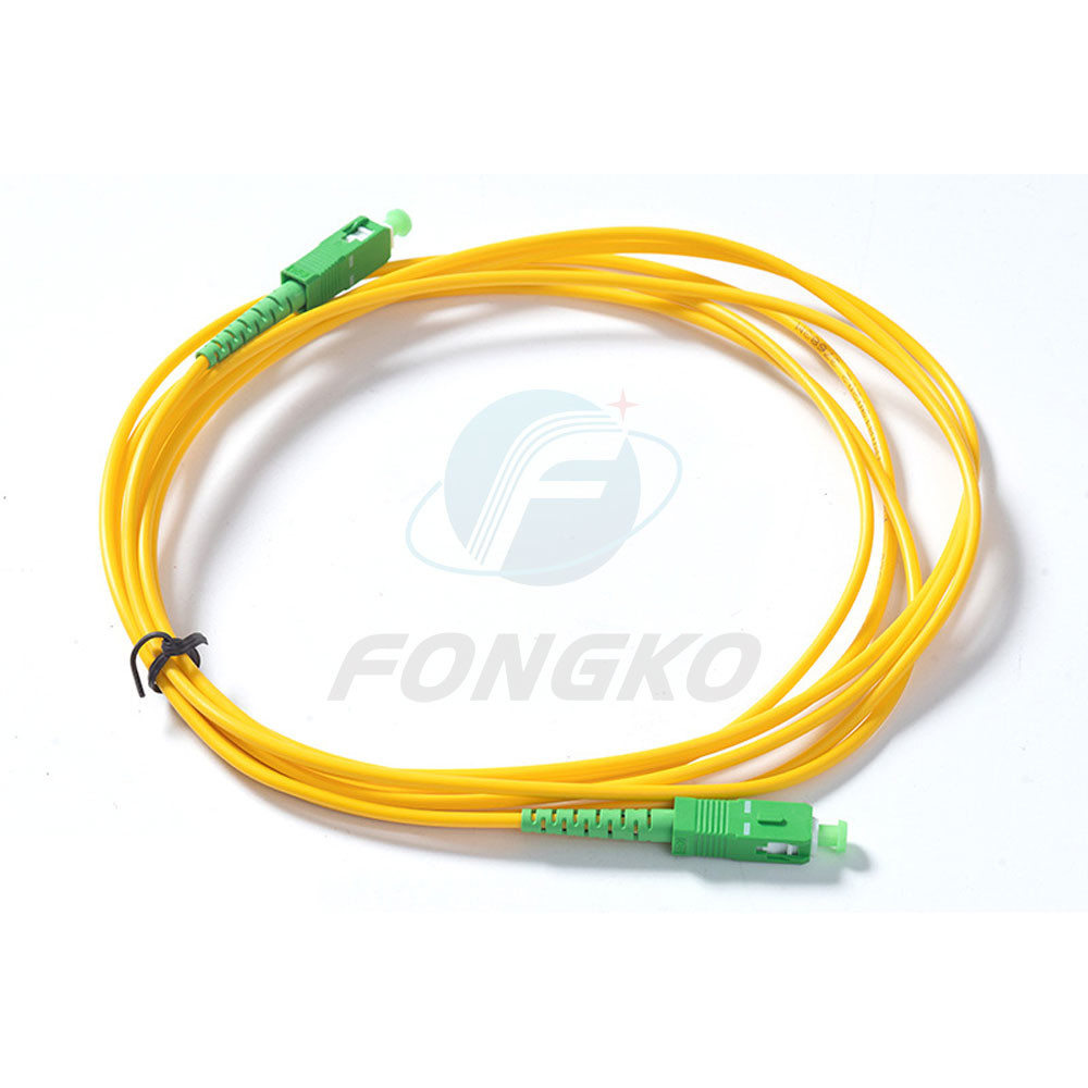 3.0mm 3mm simplex Fc To Fc Single Mode Fiber Optic Cable Fiber Optic Patchcord Fc/apc