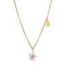 Buy cheap Lady Star Pendant 316L Stainless Steel Necklace Gold Plated from wholesalers