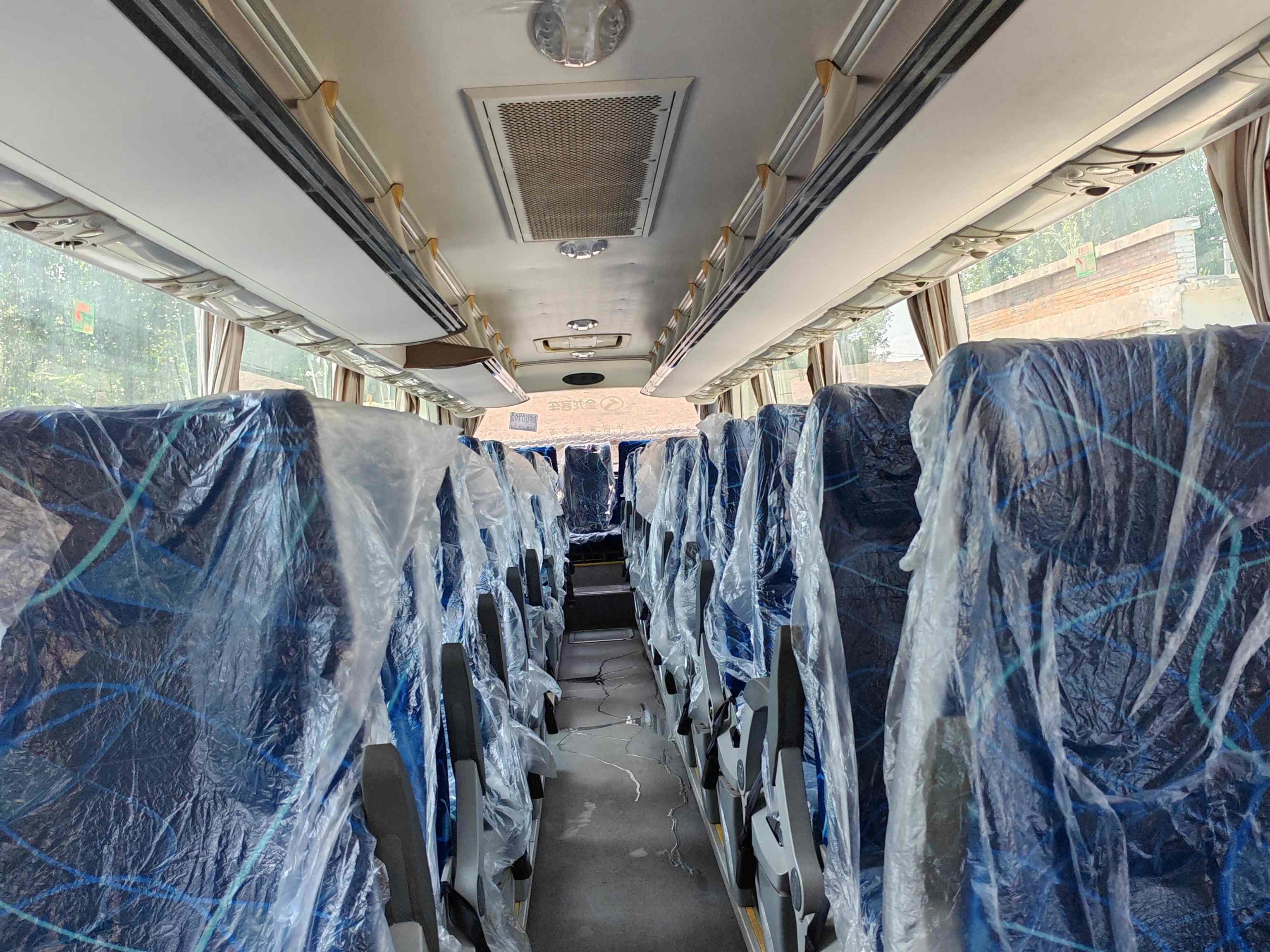 Used King Long Coaches XMQ6129 Airbag Suspension 2016 Year 55 Seats 2 Passenger Doors LHD/RHD Luggage