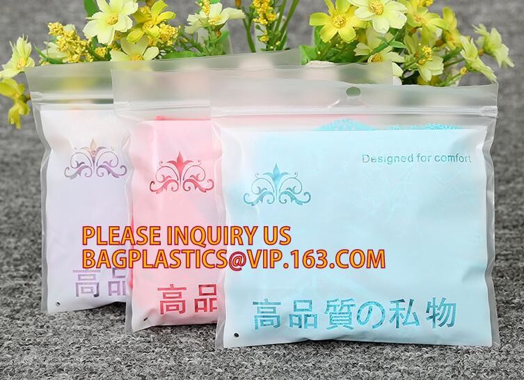 Self Seal Zipper Plastic Retail Packing Bag, Zip Lock Bag Retail Package with Hang Hole, Direct buy China supplier pack