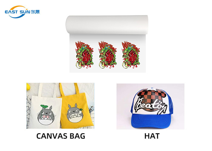 DTF Matte Heat Transfer PET Film 0.075mm*60cm*100m For T Shirt
