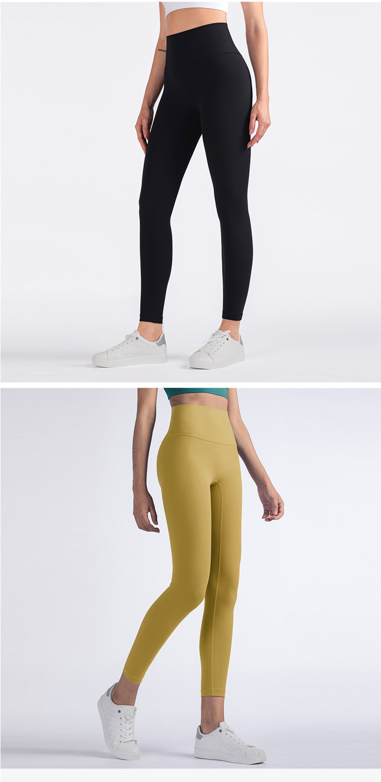 Plus Size LULU Gym Sexy Clothing yoga colorful Fitness Leggings with waist pocket