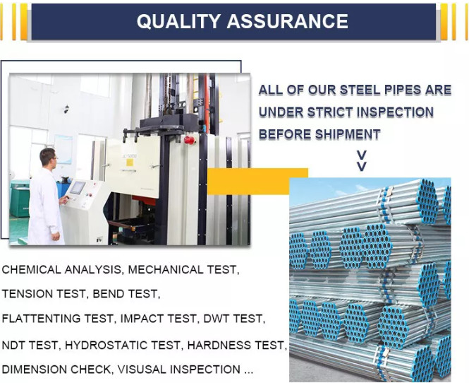 AS NZS 1576 1577 Solid Aluminum Steel Pipe ERW 48mm Scaffold Tube