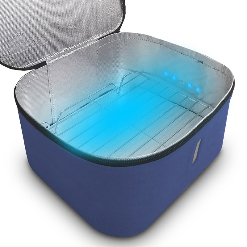 Fast Wireless Charger UV Sterilizer , Qi Certified Sanitizer For IOS Android Smartphones