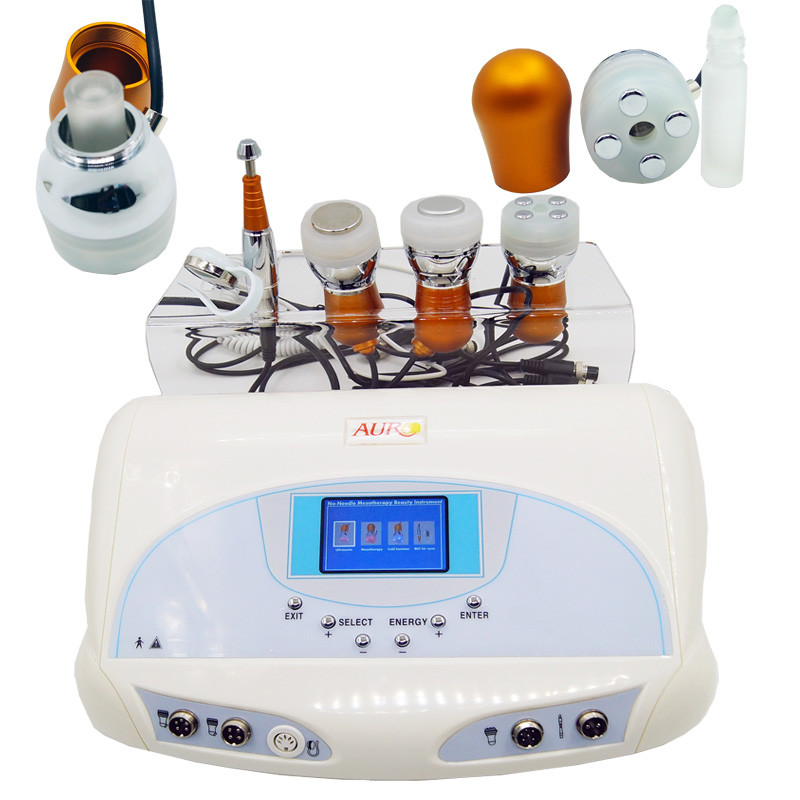 5 In 1 Eye Mesotherapy No Needle Machine / Ultrasonic Beauty Machine