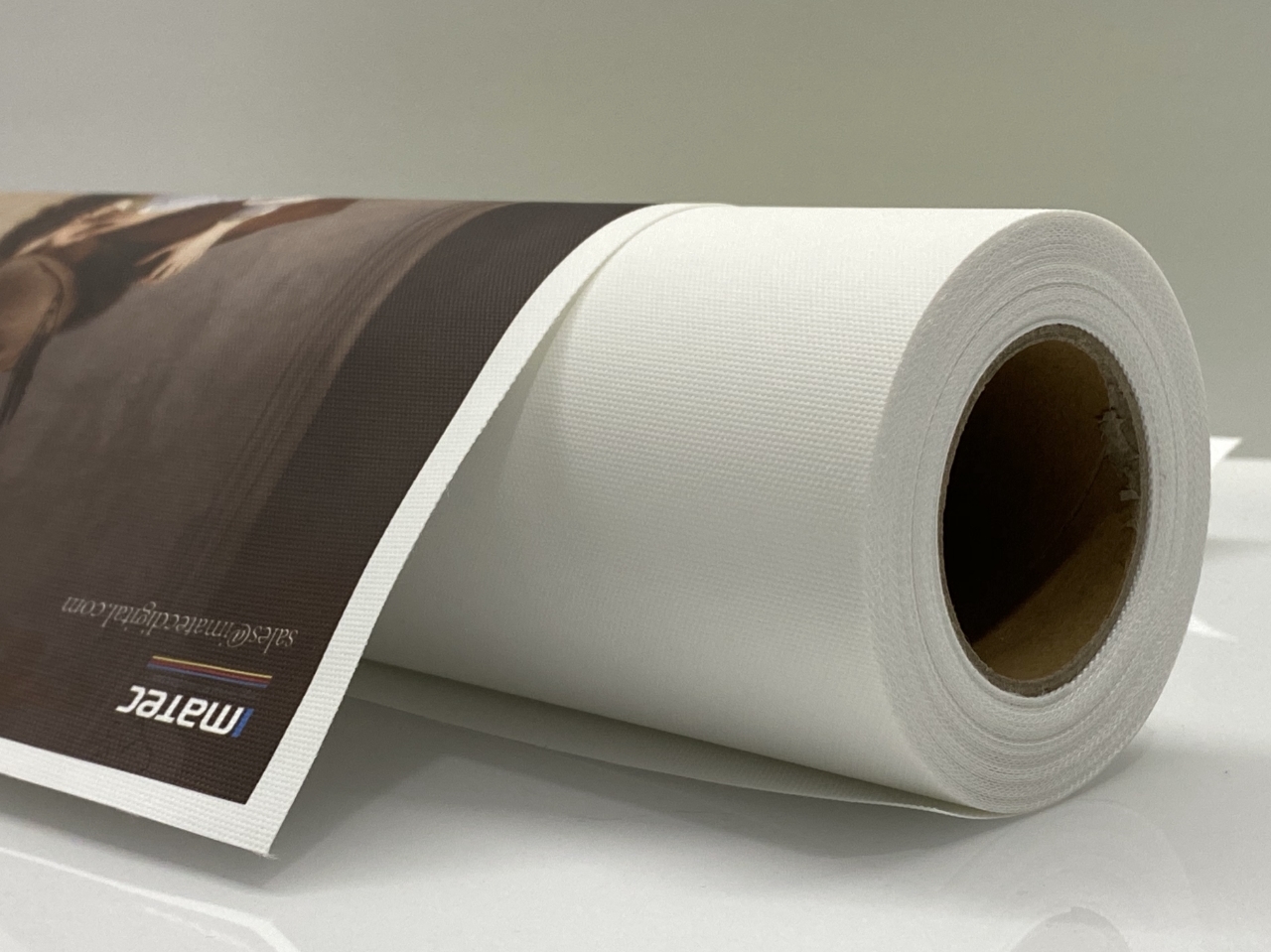 Eco-solvent Inkjet Printing 280gsm Matte Polyester Canvas Roll for Digital Printing