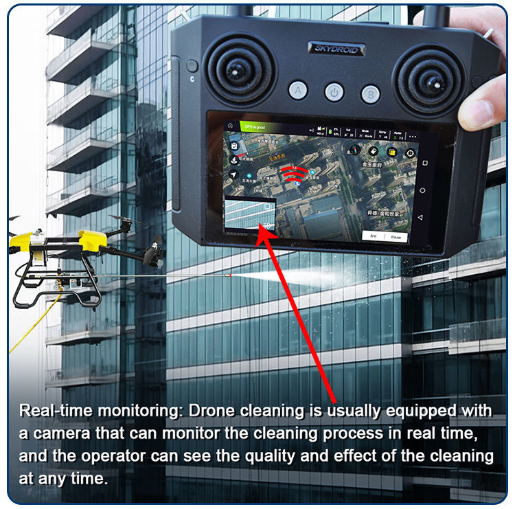 Heavy Lift Delivery Payload Fire Fighting Drone With Drop Cage Fire Fighter Cleaning Window Wifi Drones