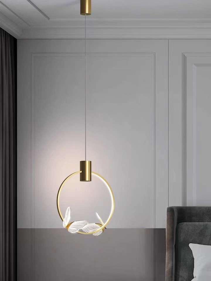 Bedside Manufacturers Table Lamp Restaurant Nordic Butterfly Gold Table Lamp