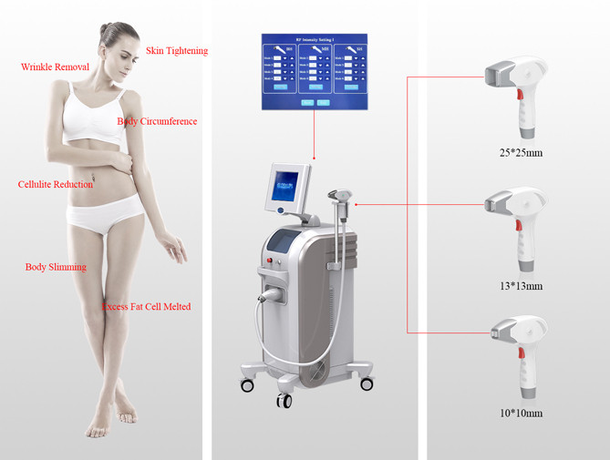 Multi Frequencies RF Skin Tightening Machine Non Invasive 50hz