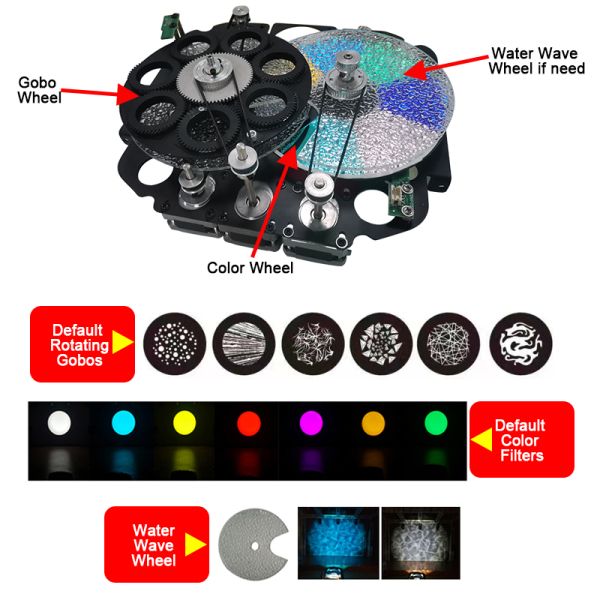 Christmas Snow Butterfly Cherry Outdoor IP65 600W Zoom Dynamic Floating Led Gobo Projector