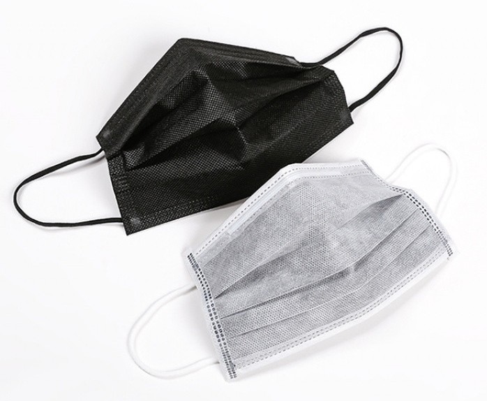 Dust Resistant Disposable Surgical Medical Masks With Earloop Flat And Solid Style