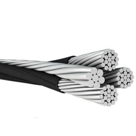 Aluminium Core Aerial Bundle ABC Cable For 600 Volts Overhead Power Transmission