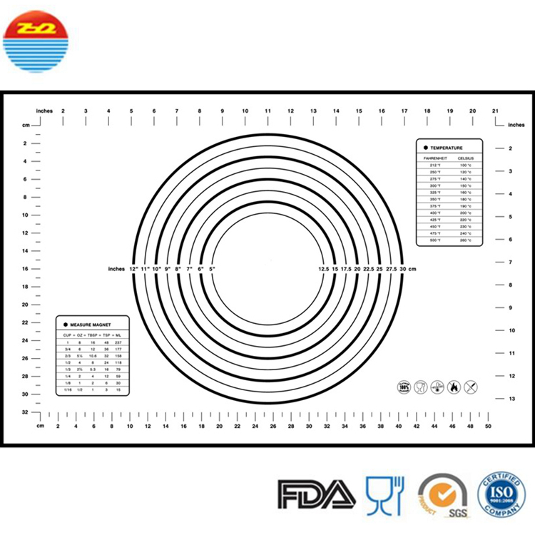 full sheet clear silicone cake liners non slip baking kitchen cooking mat boards
