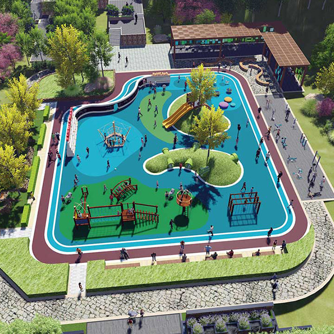 Harmless And Odorless 15mm Rubber Safety Tiles Outdoor Rubber Synthetic Running Track