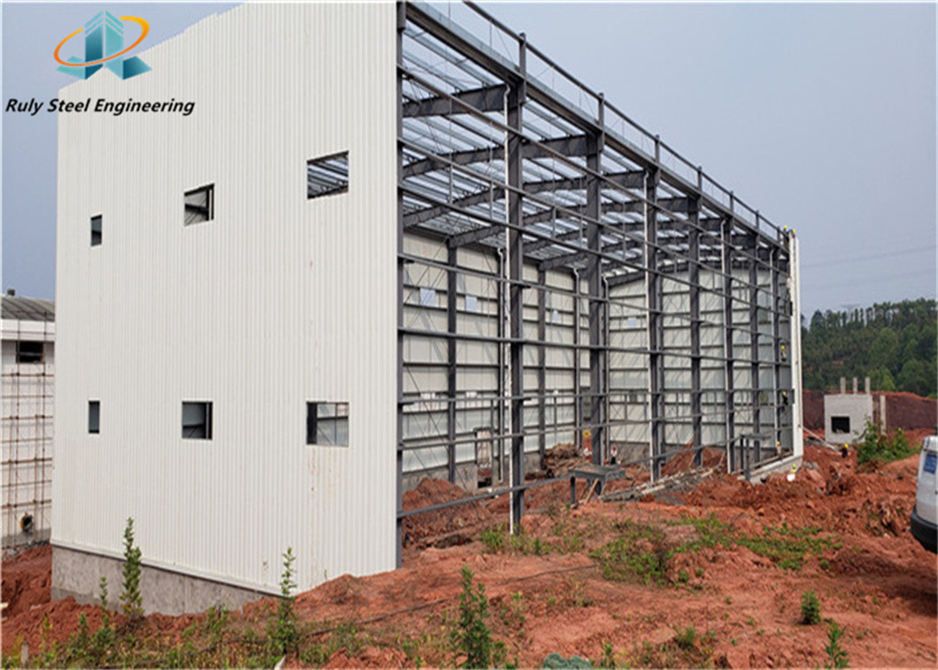 Steel Structure Light Metal Construction Shed Workshop Factory Buildings Warehouse
