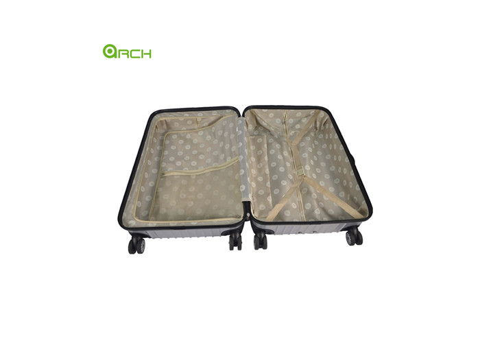 TSA Lock Spacious Compartment Printed Hardside Luggage Case