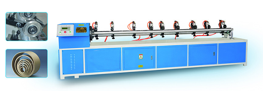 Paper Tube Core Re-cutter Machine, Single-knife or Multi-knife, NC computer-control