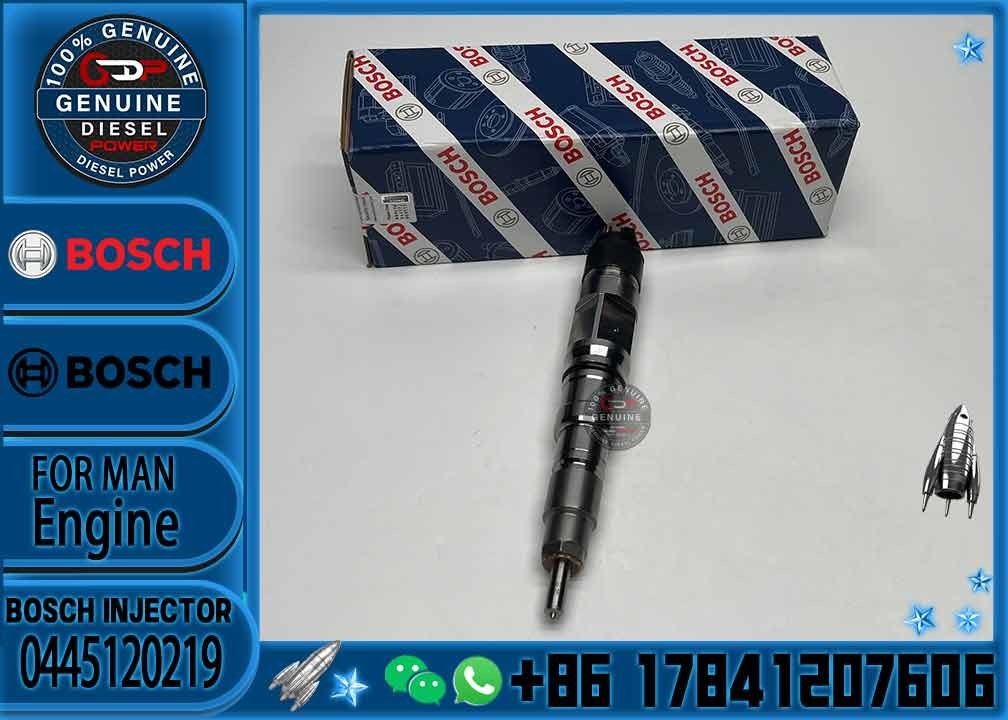 Genuine Common Rail Injector 0445120219 0445120100 0445120275 51101006127 for Man Truck