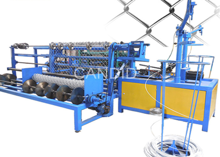Industrial Weld Mesh Making Machine , Wire Fence Making Machine Low Noise