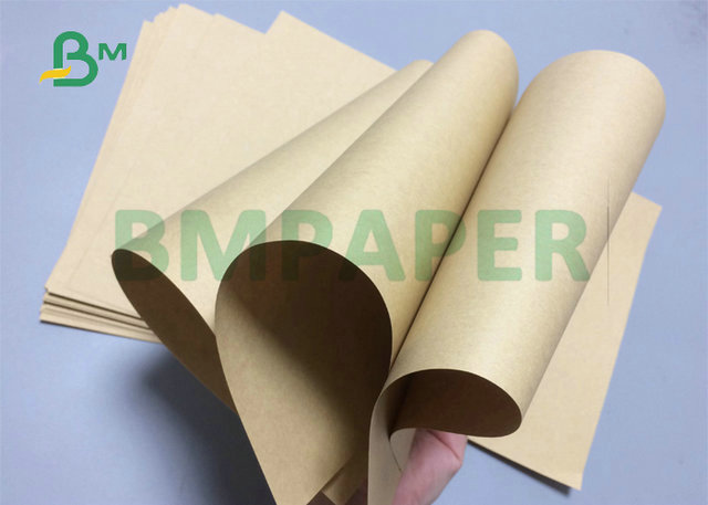 100% Virgin Pulp Premium 70gsm 80gsm Uncoated Brown Interleaving Paper For Nut Bags 