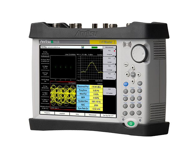 Anritsu S412E LMR Master Land Mobile Radio Modulation Analyzer optional to 6 GHz